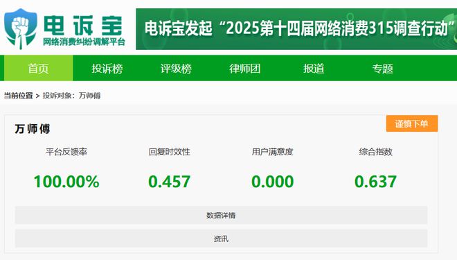 傅”封号判定不公正 强制取消订单pg电子免费模拟器用户投诉“万师(图3)